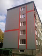 Obrzek - Zateplení štítů panelového domu