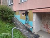 Obrázek - Zahájili jsme práce na zateplení soklu panelového domu